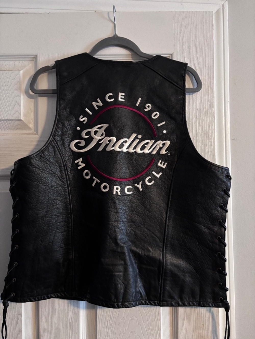 Indian Motorcycle Women's Lindy Leather Vest XL